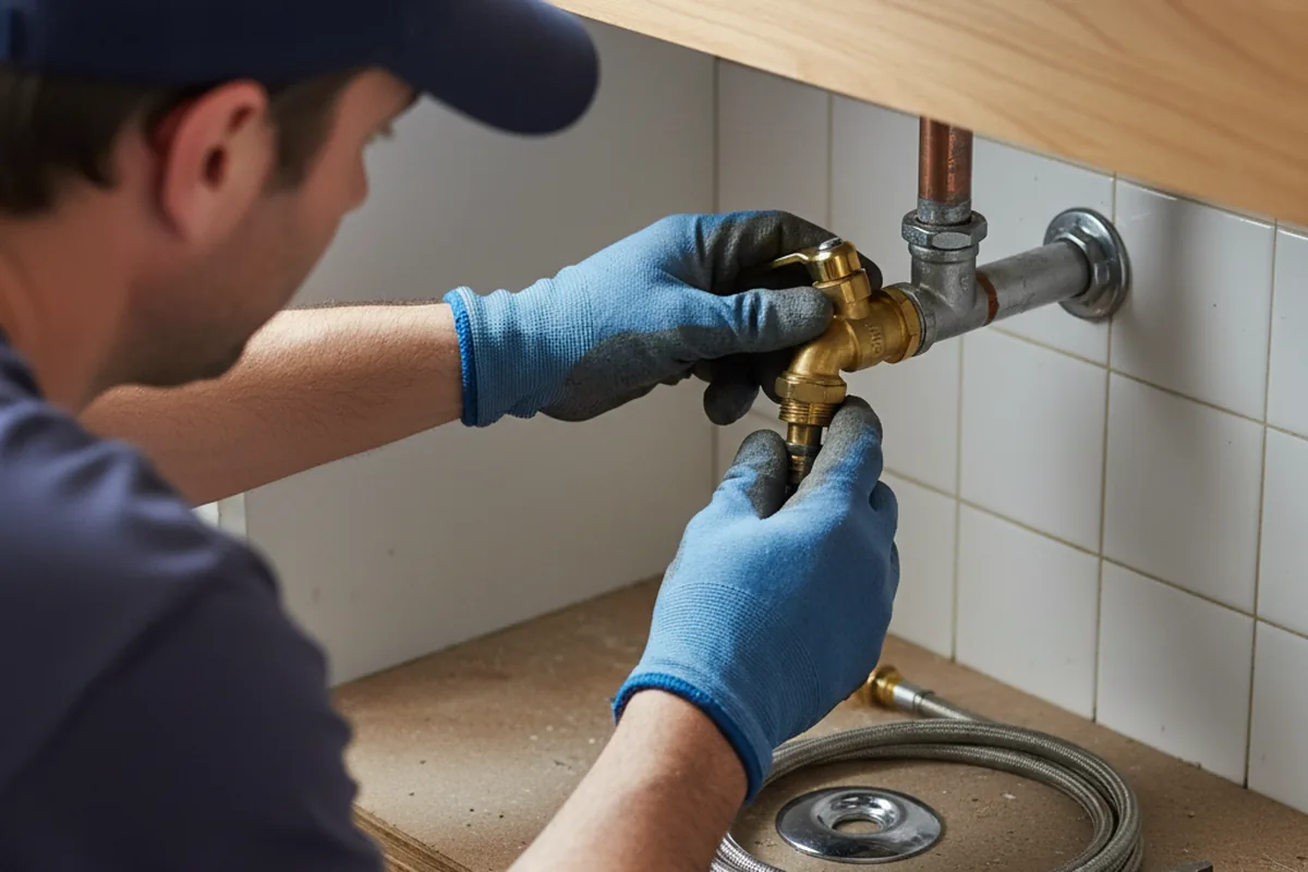 Shutoff valve and fitting work during Emergency Plumbing in Rio Vista